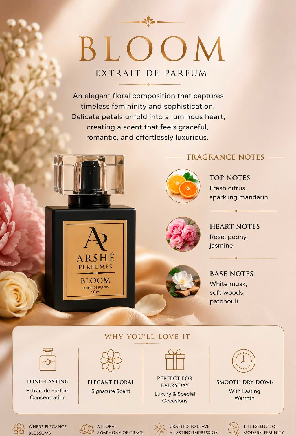 ARSHÉ BLOOM 
{Inspired by Miss Dior}